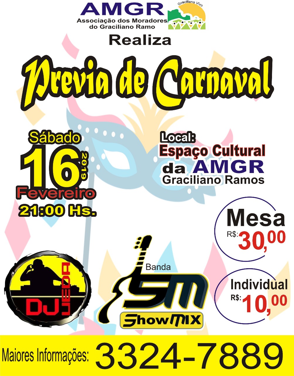 AMGR PRevia Carnaval 2019